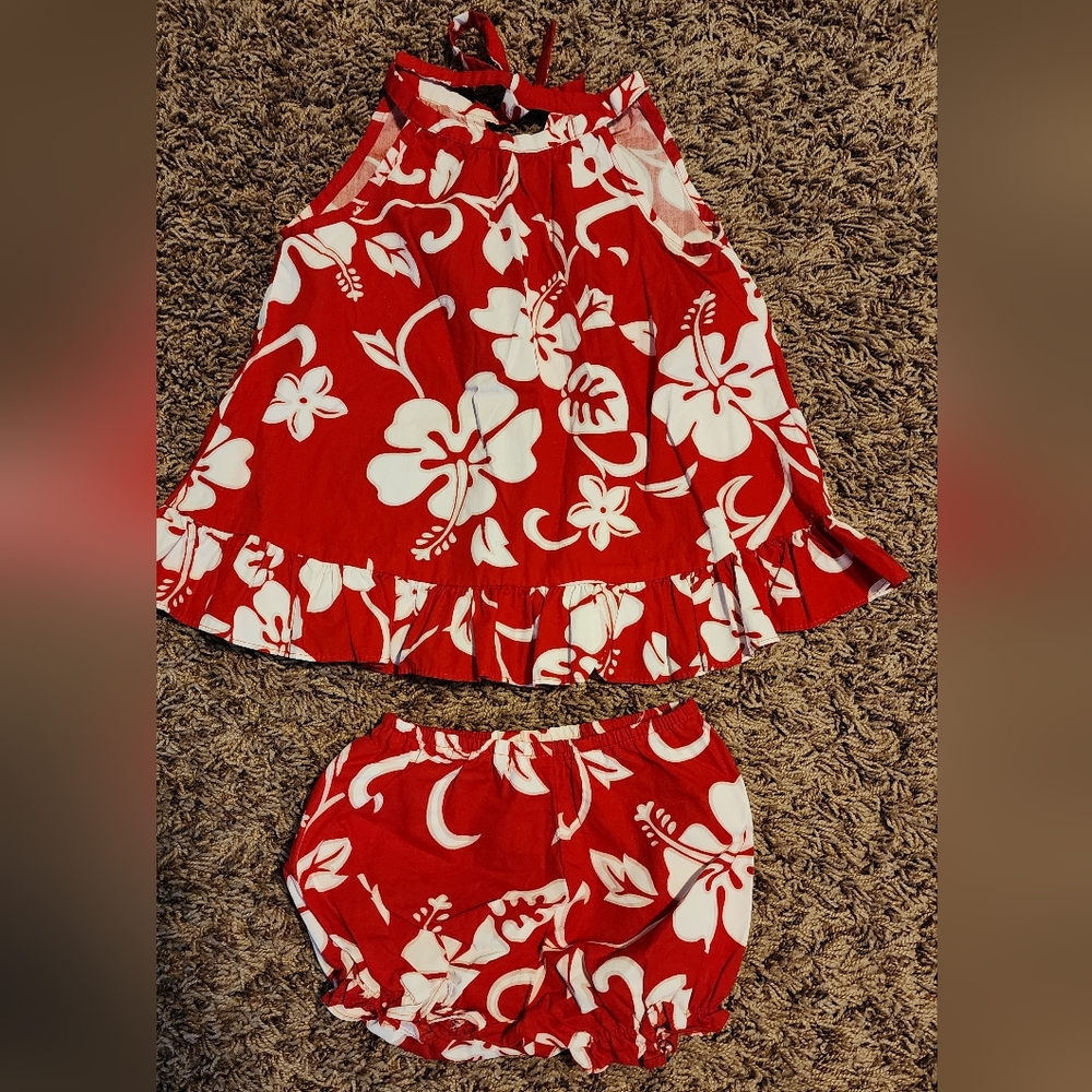 *Hawaiian Dress And Bloomers*